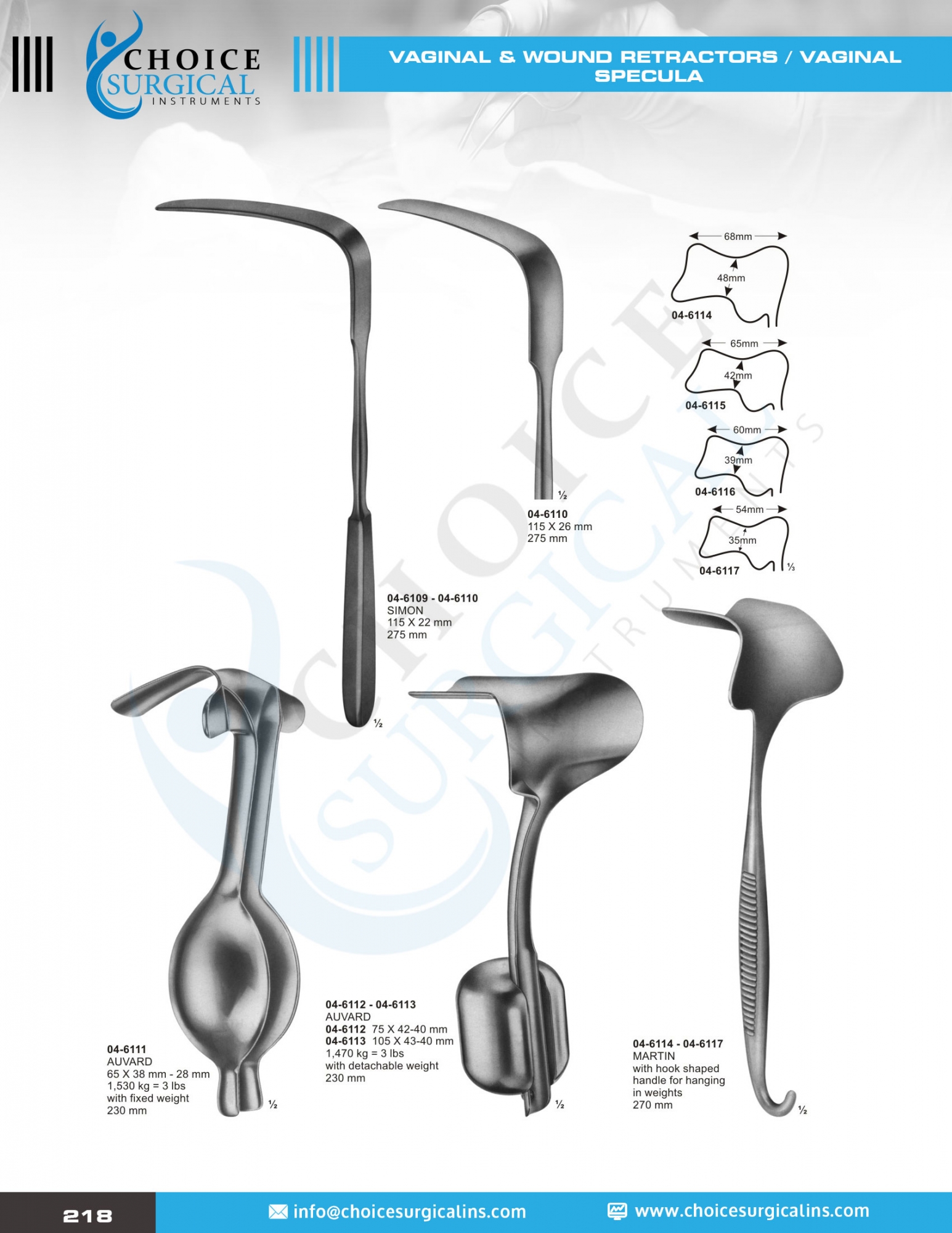  Vaginal Specula & Retractors